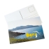 Postcards 300 grs 168x130mm 4 colors 1 side + black 1 side