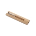 NATURA. Esferogr�fica em corti�a e alum�nio reciclado (100% rAL) com clipe