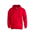 Sweatshirt com Capuz + Fecho Adulto 