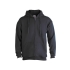 Sweatshirt com Capuz + Fecho Adulto 