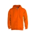 Sweatshirt com Capuz + Fecho Adulto 
