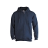 Sweatshirt com Capuz + Fecho Adulto 