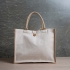 Saco de juta, com canvas 100% algod�o