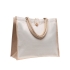 Saco de juta, com canvas 100% algod�o