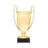 PLASTIC TROPHY, WITH MARBLE BASE