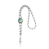 Lanyard tubular em RPET, ajust�vel