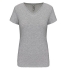 T-shirt de senhora decote V de manga curta