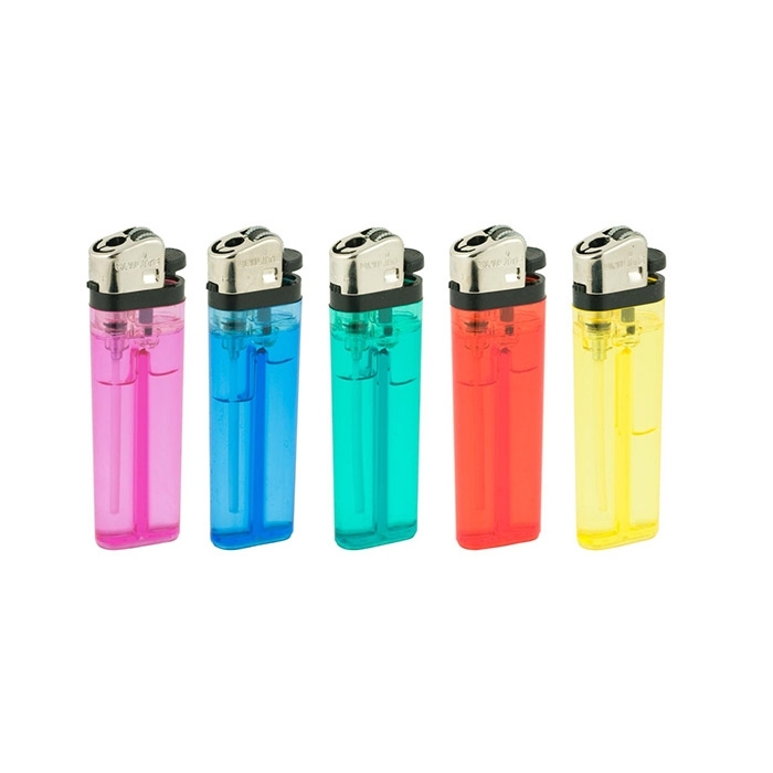 Isqueiro de pedra descart�vel (cores sortidas)
