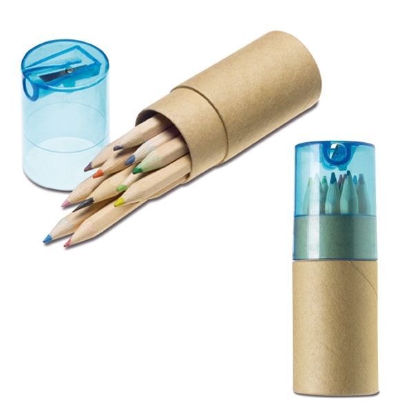 Tubo de ABS e papel�o com l�pis Terrence