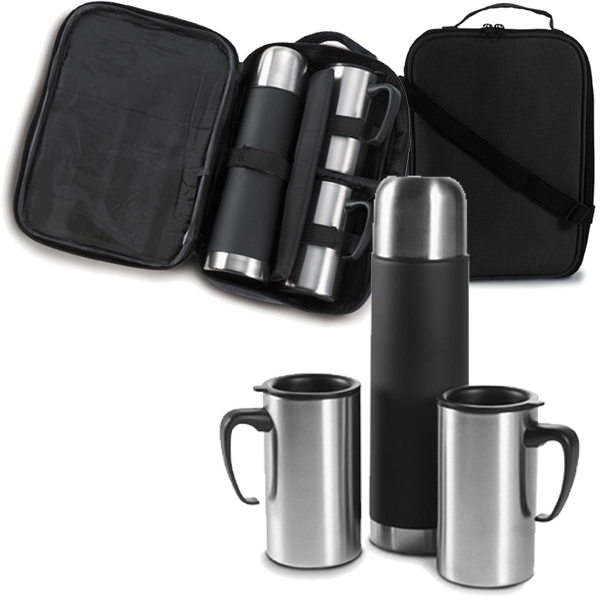 STAINLESS STEEL DOUBLE WALLED FLASK FRIEDA