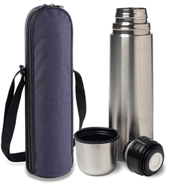 STAINLESS STEEL DOUBLE WALLED FLASK ALEXANDROS