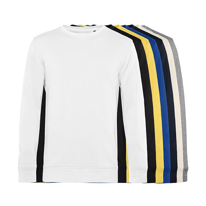 Sweatshirt B&C Inspire gola redonda 280g - 80% Mistura de al