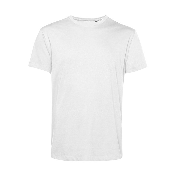 T-shirt B&C #Inspire E150 Men 150g - Branco - 100% Algod�o O