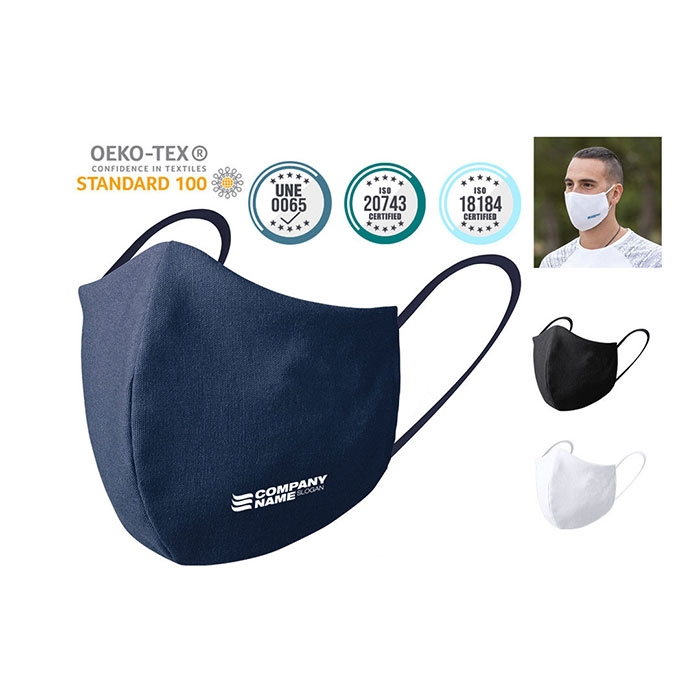 M�scara higi�nica reutiliz�vel plexcom