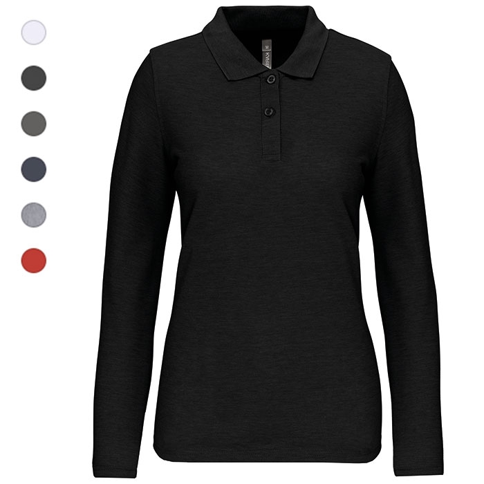 Polo de senhora manga comprida