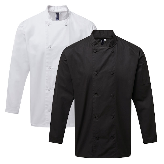 Jaleca de chef de cozinha manga comprida Coolchecker�