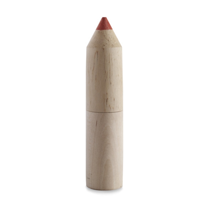Tubo de madeira com l�pis Francis