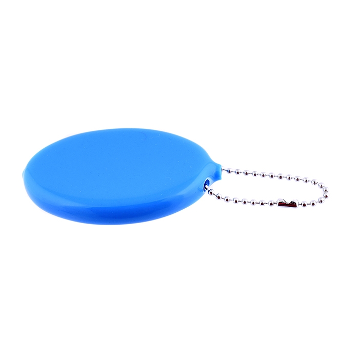 PVC COIN HOLDER WITH KEY RING