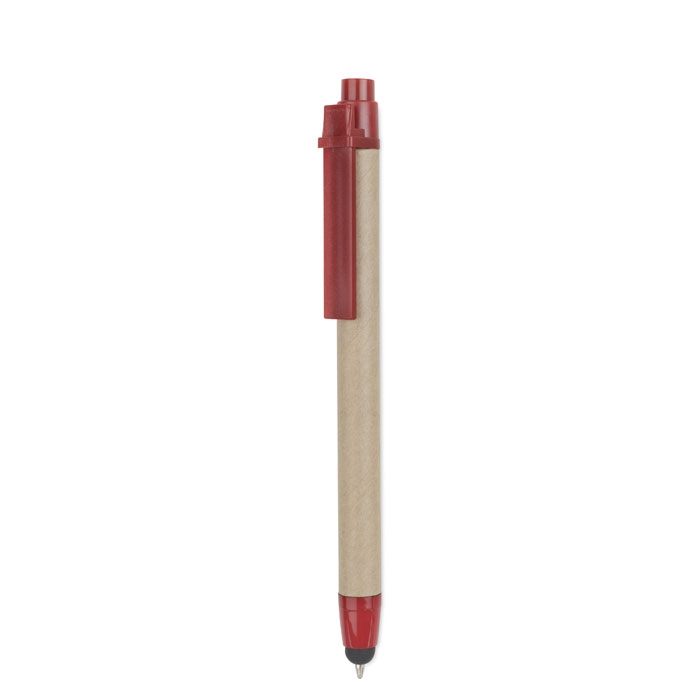 RECYTOUCH Caneta t�ctil cart�o reciclado