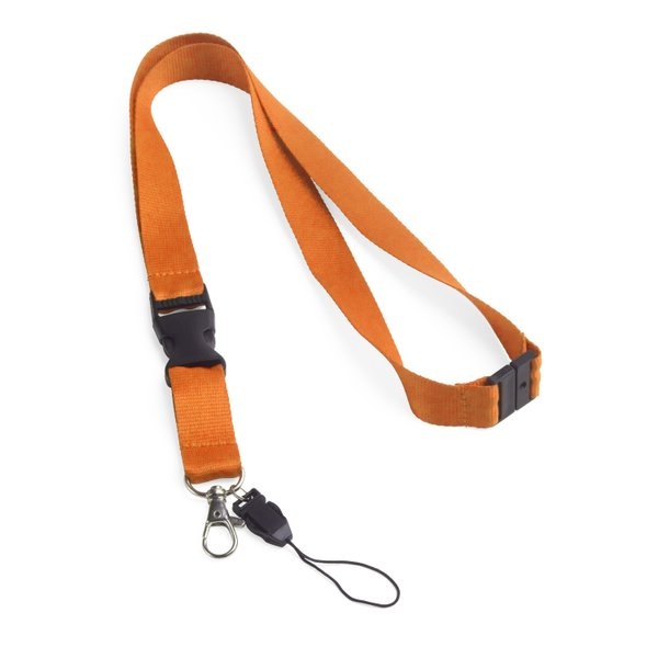MURRAY. Lanyard em poli�ster com mosquet�o em metal