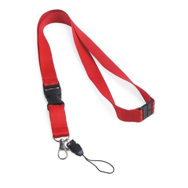 MURRAY. Lanyard em poli�ster com mosquet�o em metal