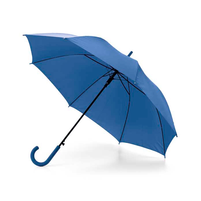 MICHAEL. 190T POLYESTER UMBRELLA WITH RUBBERISED HANDLE