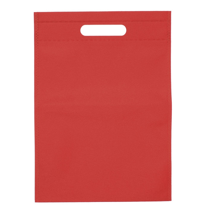 80G NONWOVEN BAG WITH GUSSET, HEAT-SEALED