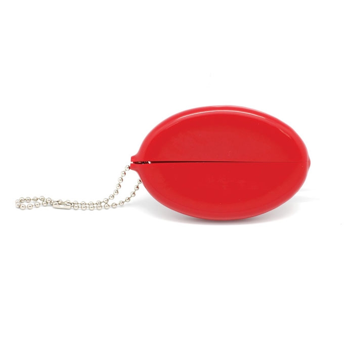PVC COIN HOLDER WITH KEY RING