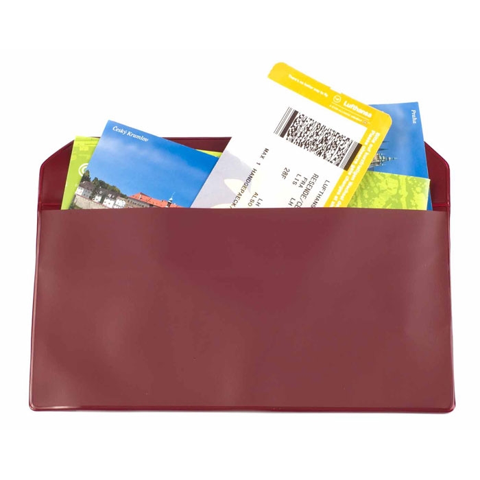 BOLSA EM PVC PARA DOCUMENTOS DE VIAGEM