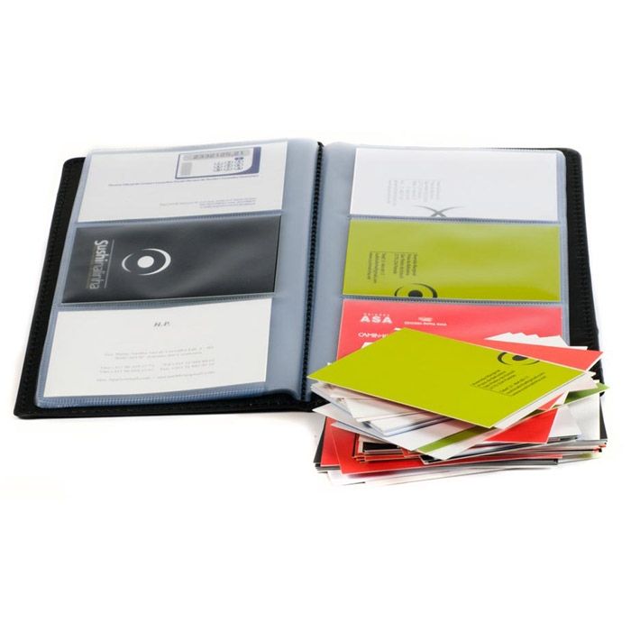 PVC CARD HOLDER FOR 96 CARDS