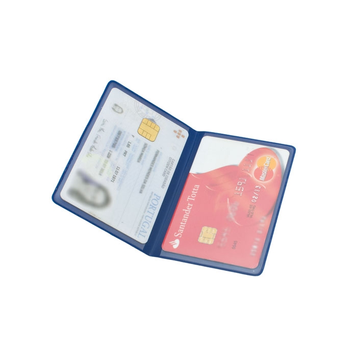 PVC DOUBLE FACED CARD HOLDER