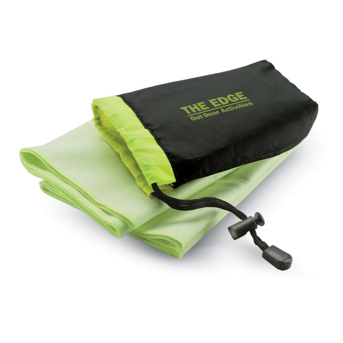 Drye Sport towel in nylon pouch
