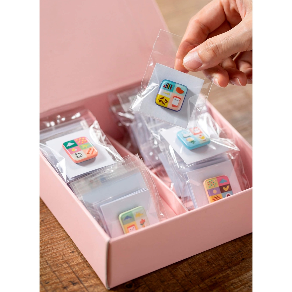 PIN EPOXY 2X2CMS ALFINETE PERSONALIZ�VEL