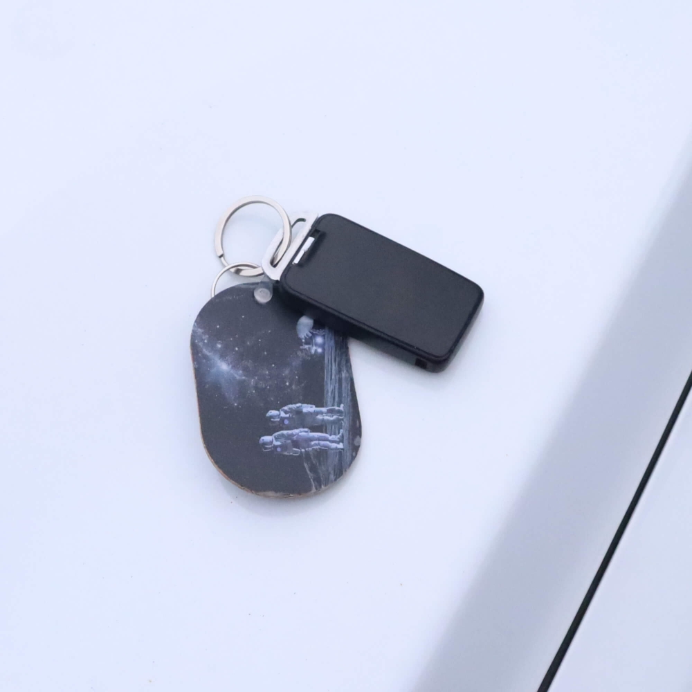 PORTA CHAVES CORTI�A GRANDE 2 LADOS PERSONALIZ�VEL