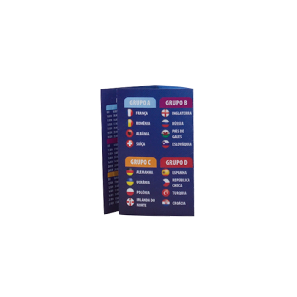 TR�PTICO 5X8CM 2 LADOS PERSONALIZ�VEL
