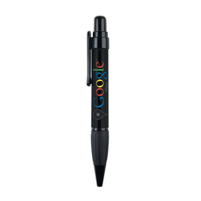 CUSTOMIZABLE PEN WITH BLACK INK.