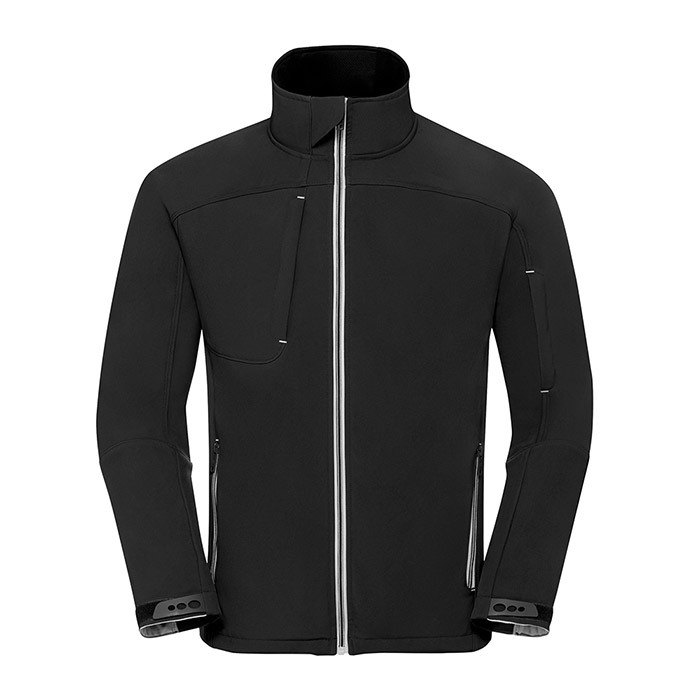 CASACO BIONIC SOFTSHELL DE ADULTO 320G - 94% POLI�STER/