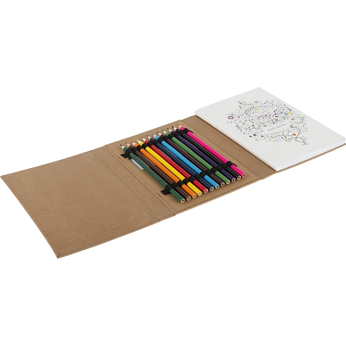 Conjunto de desenho em cart�o com Mandalas de Kora