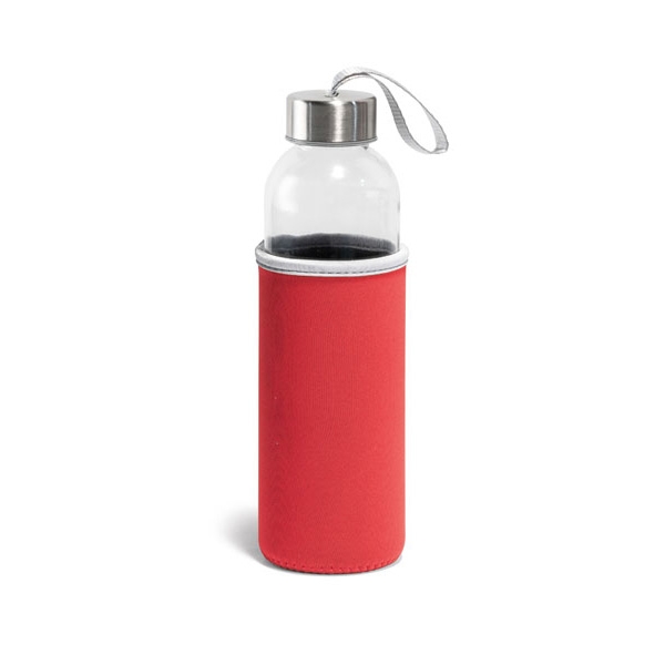 RAISE. Garrafa de desporto em vidro e a�o inoxid�vel 520 mL
