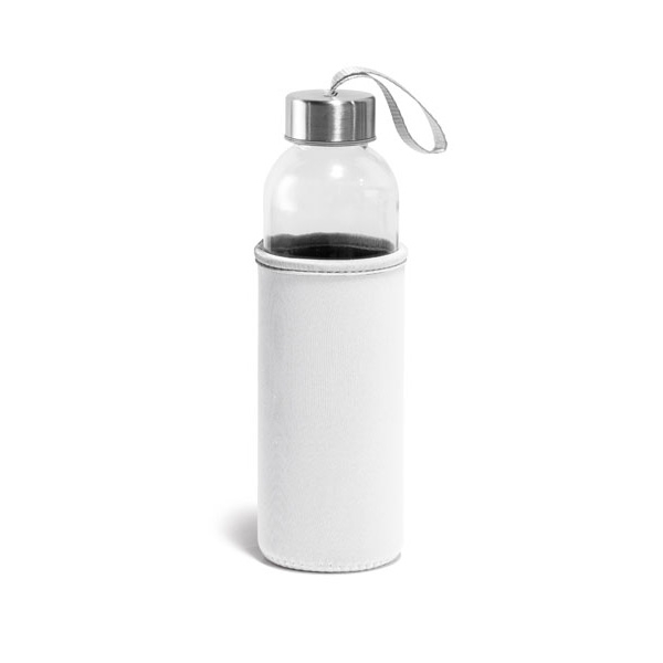 RAISE. GLASS AND STAINLESS STEEL SPORT BOTTLE 520 ML