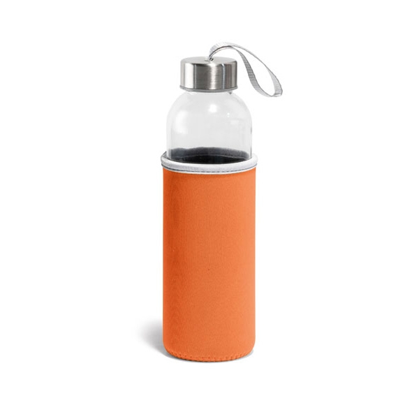 RAISE. Garrafa de desporto em vidro e a�o inoxid�vel 520 mL