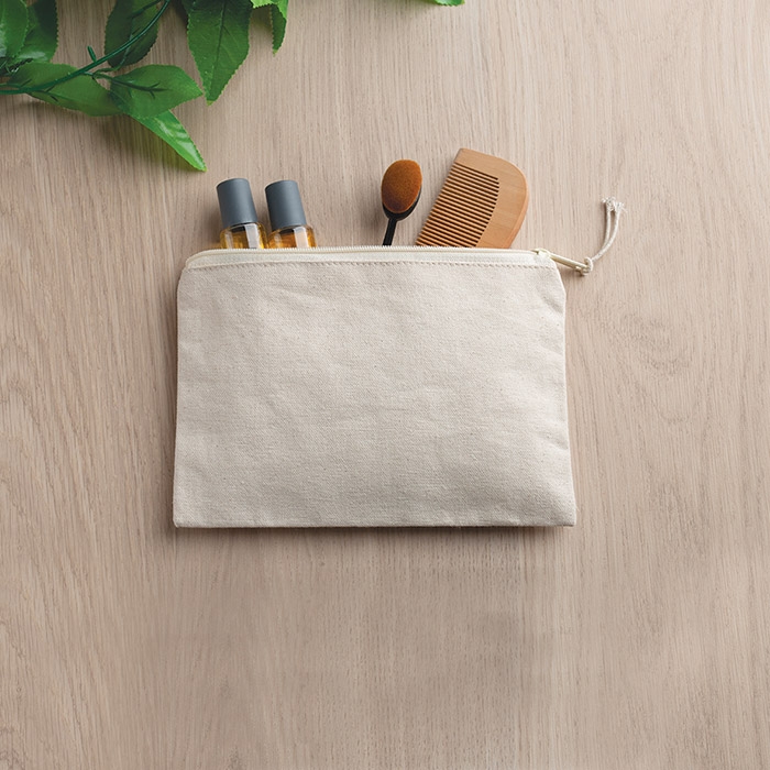 Bolsa em 100% algod�o canvas, com fecho