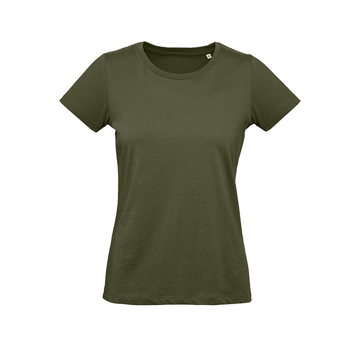 T-shirt B&C Inspire Plus T Women 175g - 100% Algod�o Org�nic