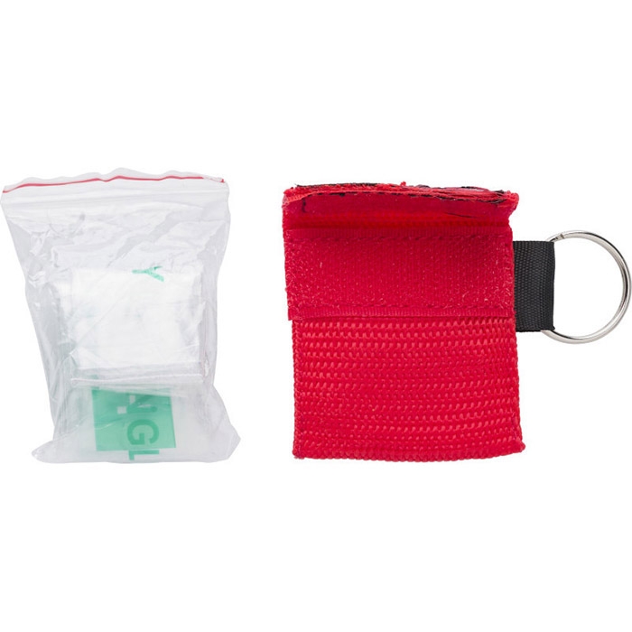 POLYESTER POUCH WITH CPR MASK EDWARD