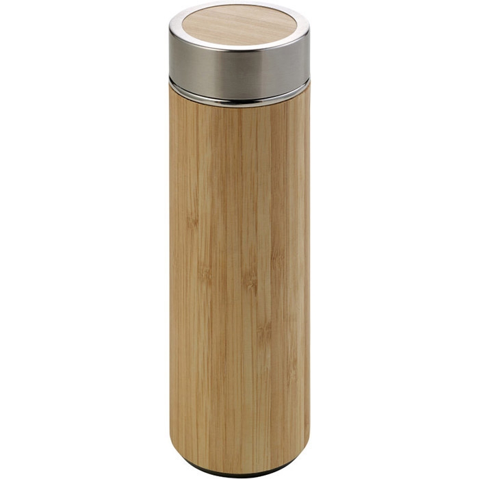 Garrafa em bambu e a�o inoxid�vel Yara