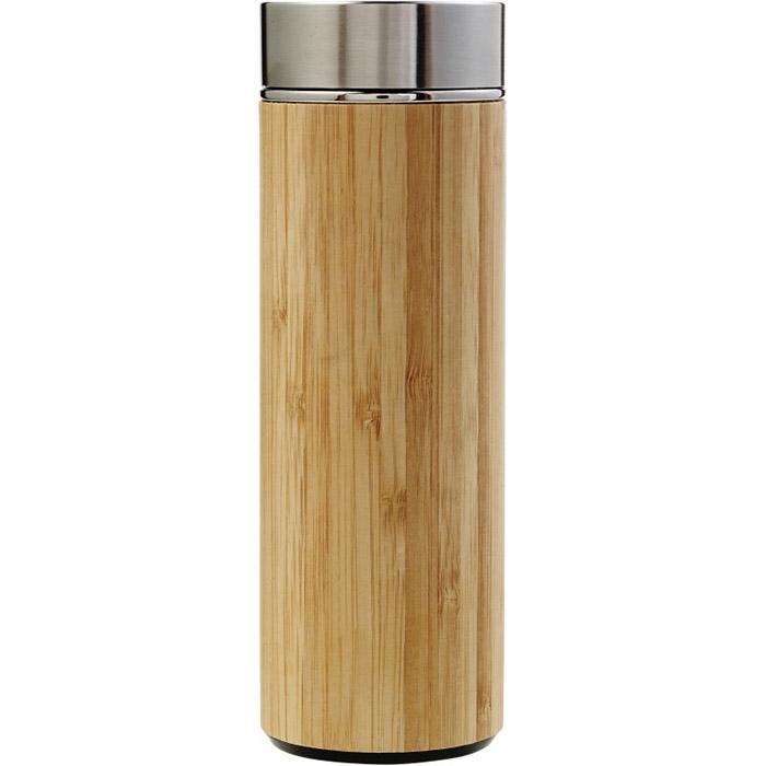 Garrafa em bambu e a�o inoxid�vel Yara