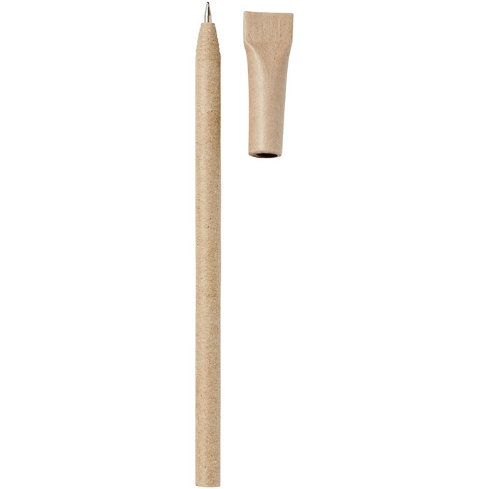 Caneta esferogr�fica em papel reciclado 