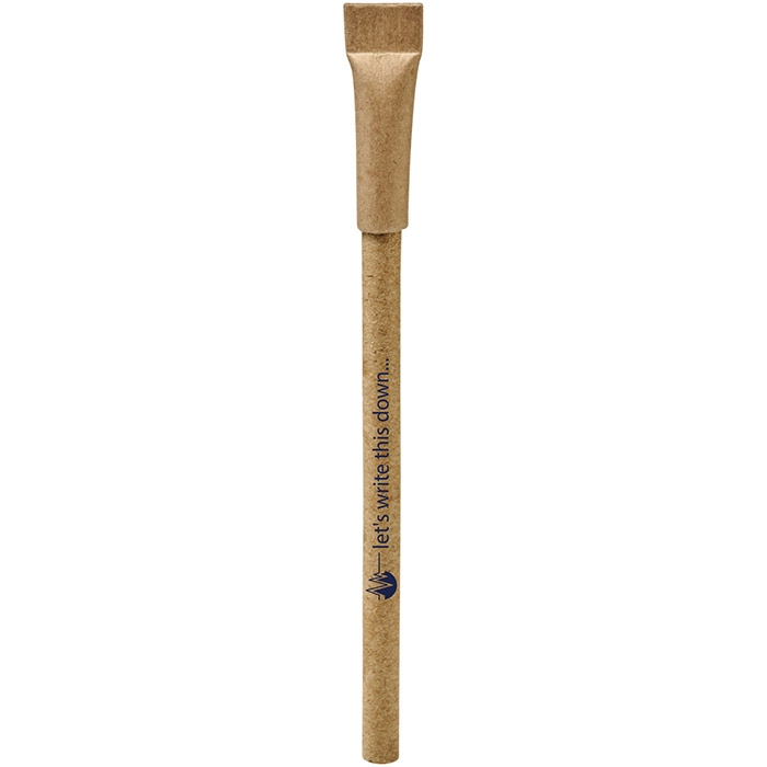 Caneta esferogr�fica em papel reciclado 