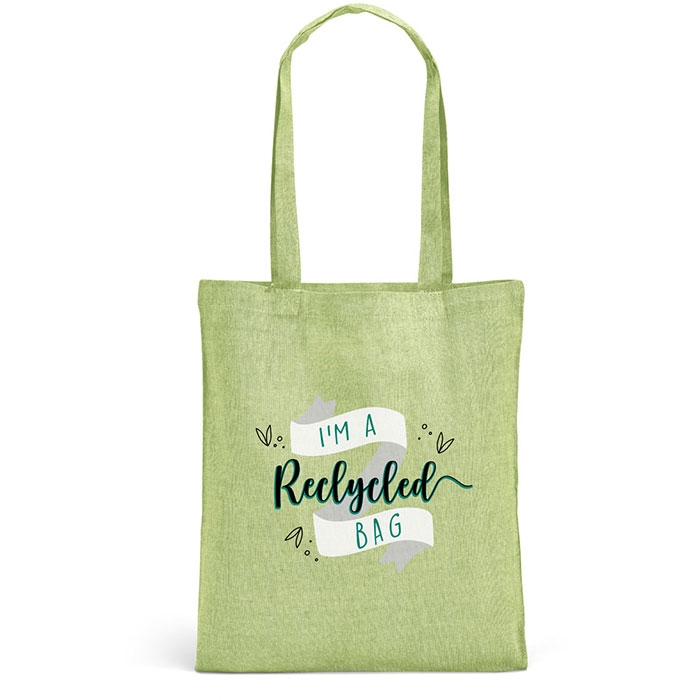 RYNEK. BAG WITH RECYCLED COTTON (140 G/M)