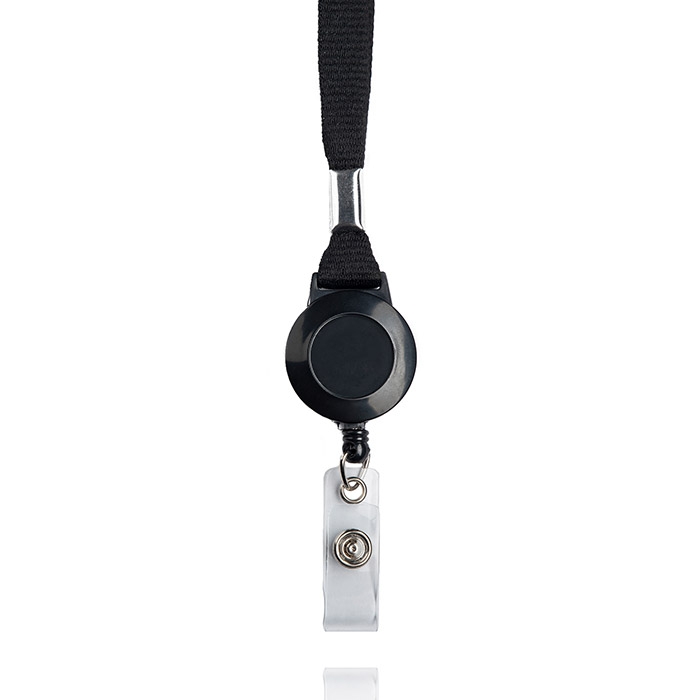 Lanyard com extens�vel porta credenciais
